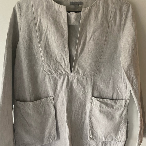 COS linen blend blouse - Picture 2 of 7